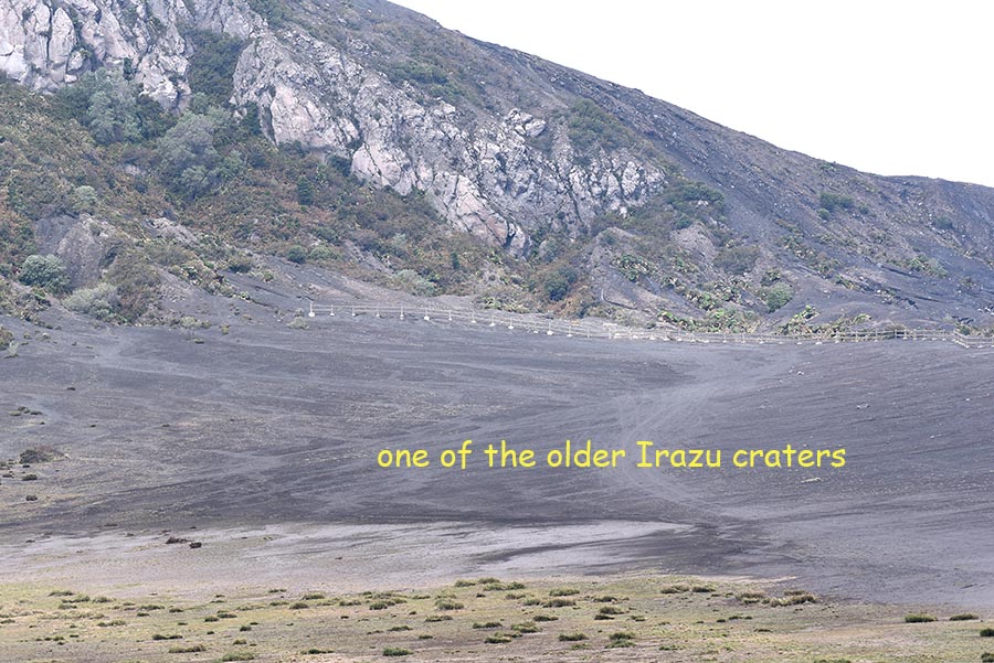 older Irazu crater